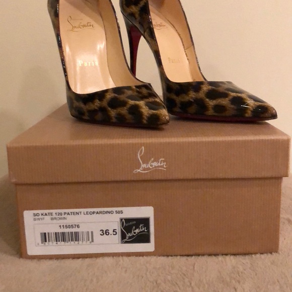 Christian louboutin So Kate 120mm leopard - Picture 5 of 9